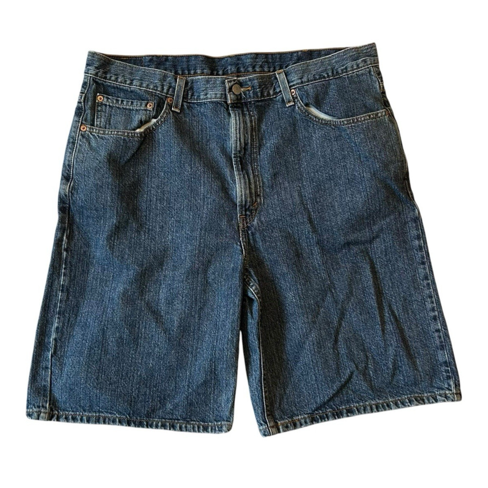 Levi's 550 Relaxed Fit Denim Shorts Medium EUC W40 Gorpcore Dadcore